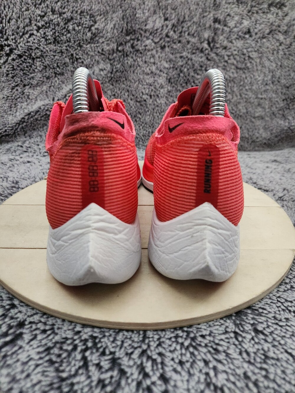 Nike ZoomX Vaporfly Next% 2 Running Shoe Sneaker Magic Ember Red Womens Size 8.5 - Picture 7 of 9